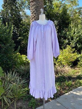 Sleeper loungewear dress with ruffled hem - Sleeper Size 1 (US Size S)